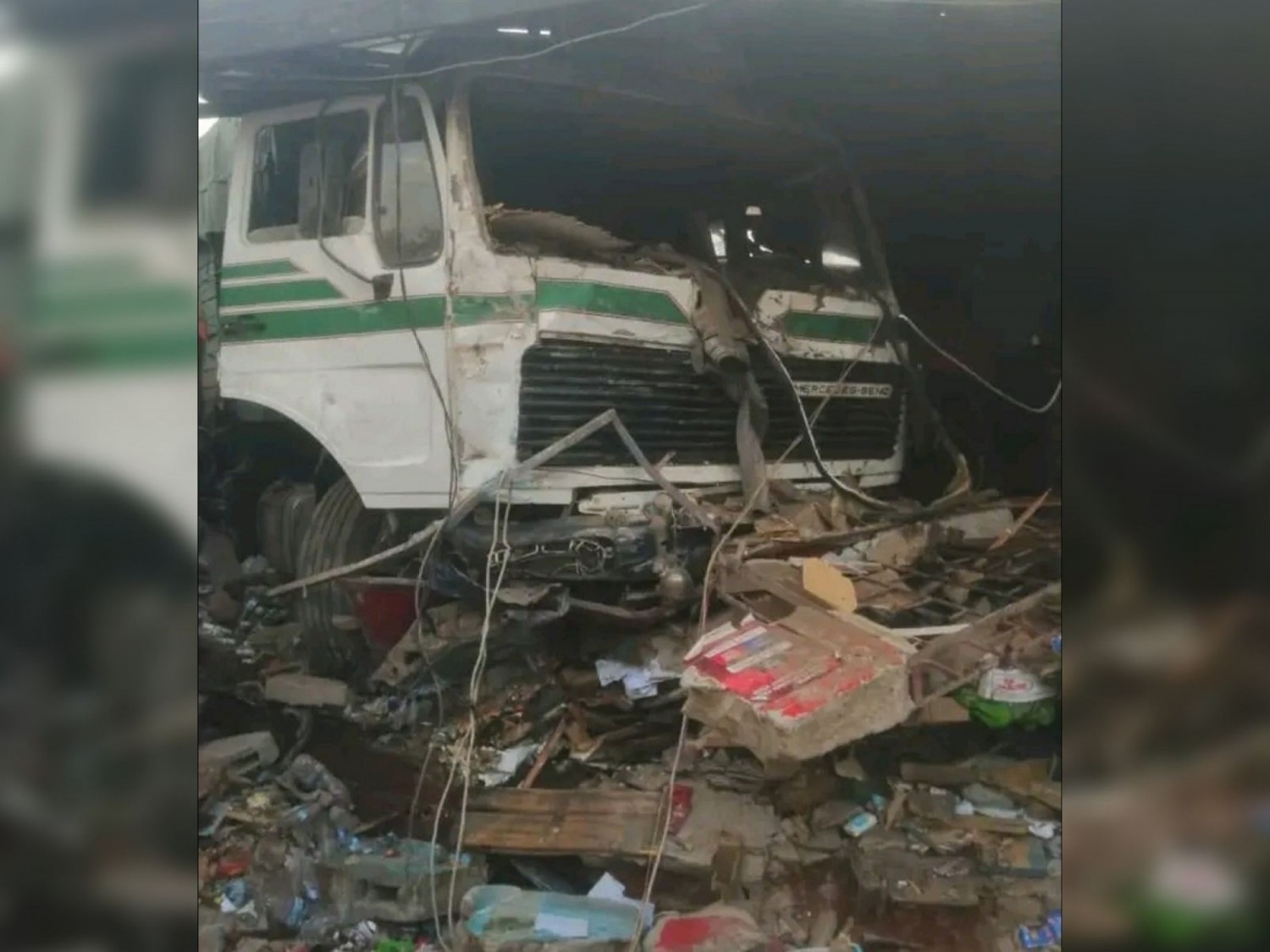 Côte d'Ivoire : Bouaké, un camion termine sa course dans une boutique et percute mortellement 4 personnes