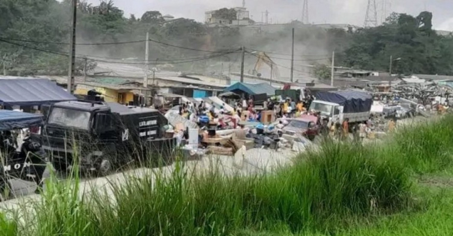 Côte d'Ivoire : Après Boribana, les bulldozers de Bacongo frappent à Banco 2