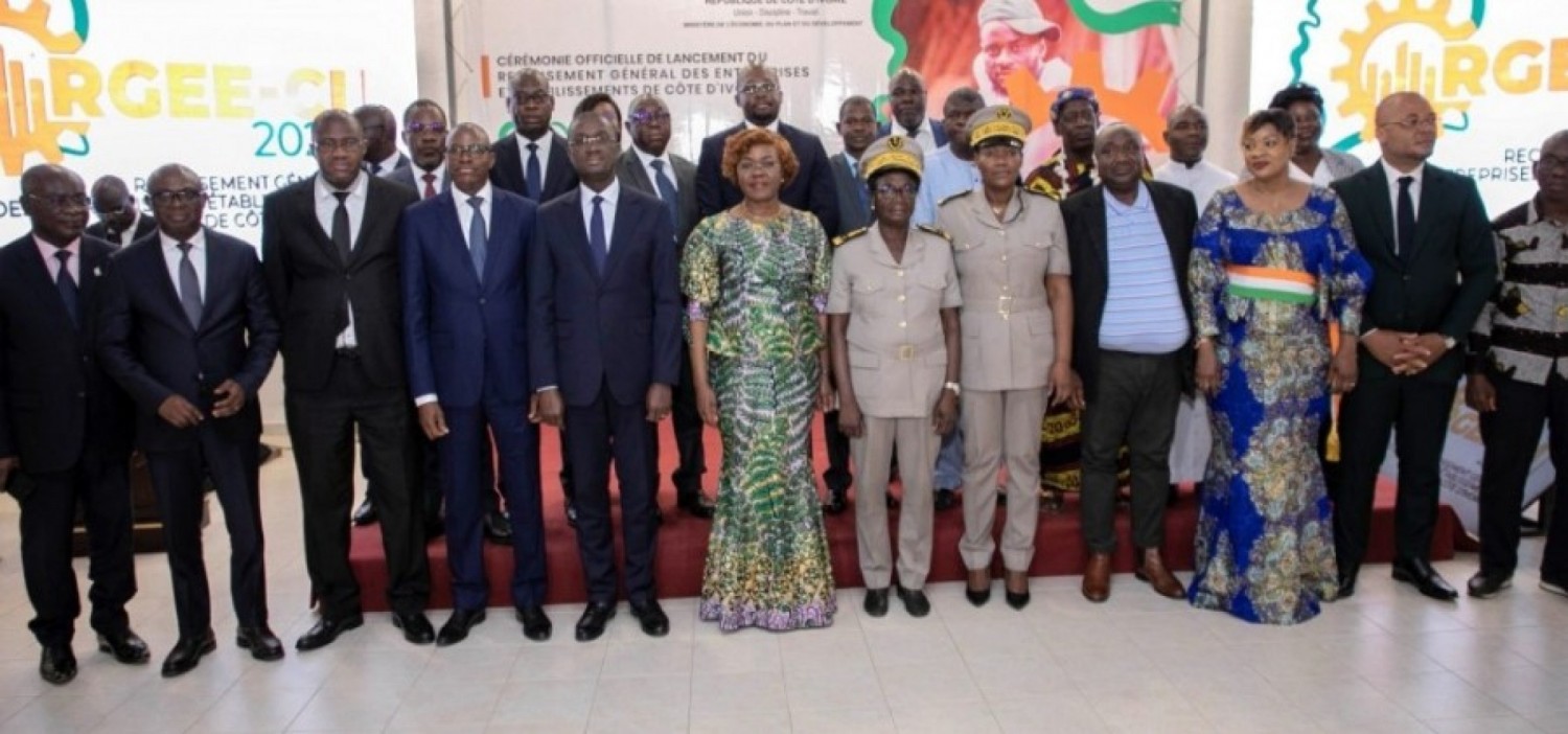 Côte d'Ivoire : L'opération de Recensement général des entreprises et établissements débutera effectivement le 5 mars prochain