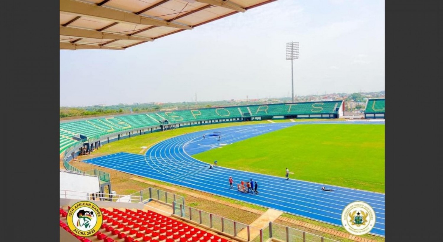 Ghana : Organisation prête pour les 13è Jeux africains