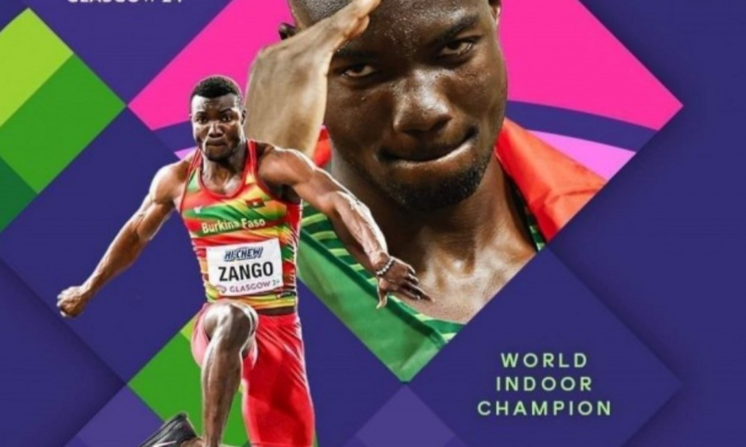 Burkina Faso : Hugues Fabrice Zango à nouveau champion du monde du triple saut