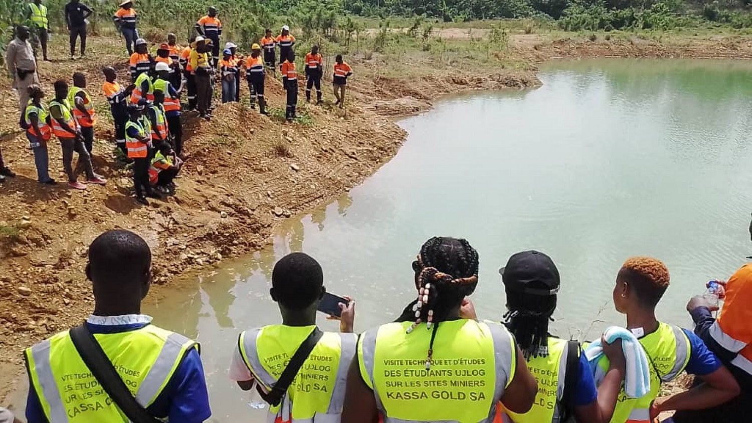 Côte d'Ivoire : Bouaflé, des étudiants en Master 2 en Géologie Appliquée de l'UJLOG de Daloa en immersion sur un site minier
