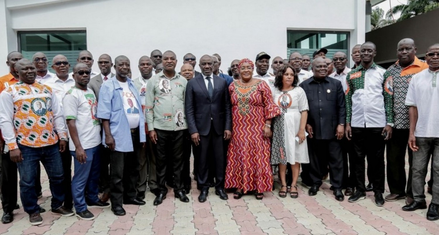 Côte d'Ivoire : Les Secrétaires Départementaux du RHDP soutiennent Cissé Bacongo dans l'opération de démolition et déguerpissement des sites à risques