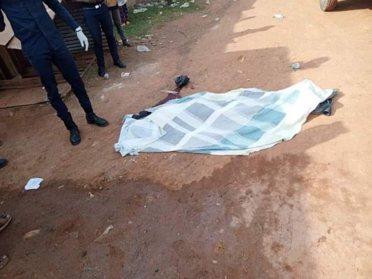 Côte d'Ivoire : Tragédie dans les rues de Korhogo, un jeune homme trouvé mort après avoir vomi du sang