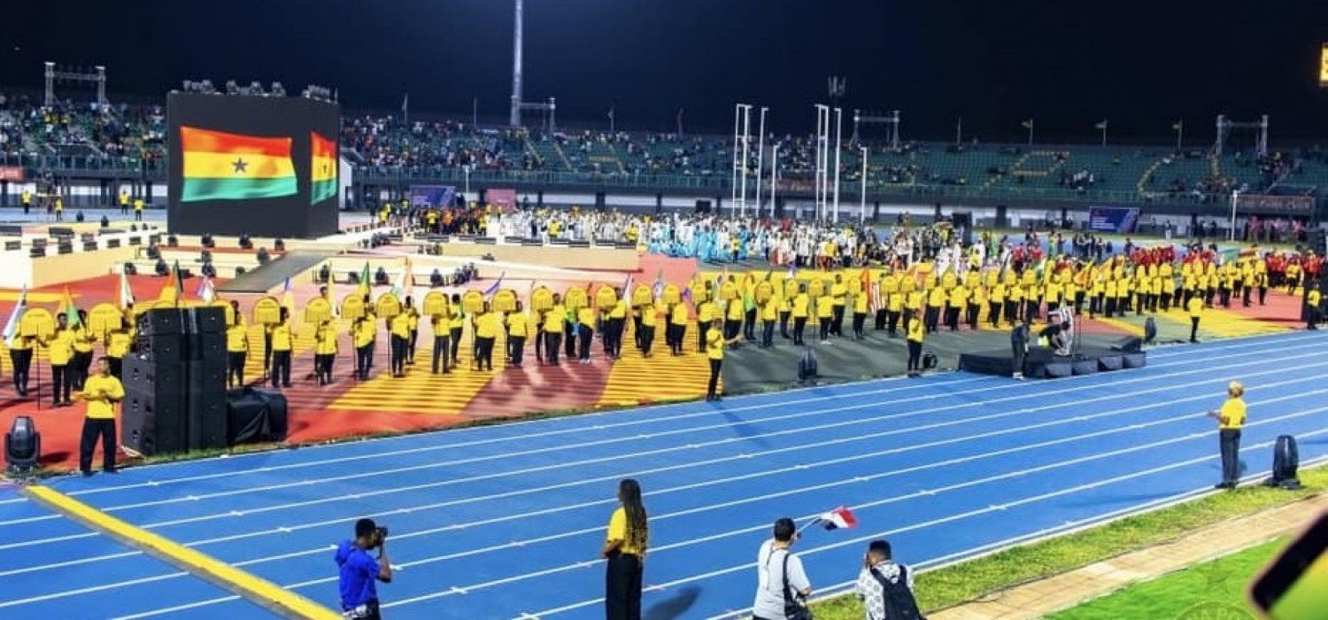 Ghana :  Début des 13è Jeux Africains à Accra