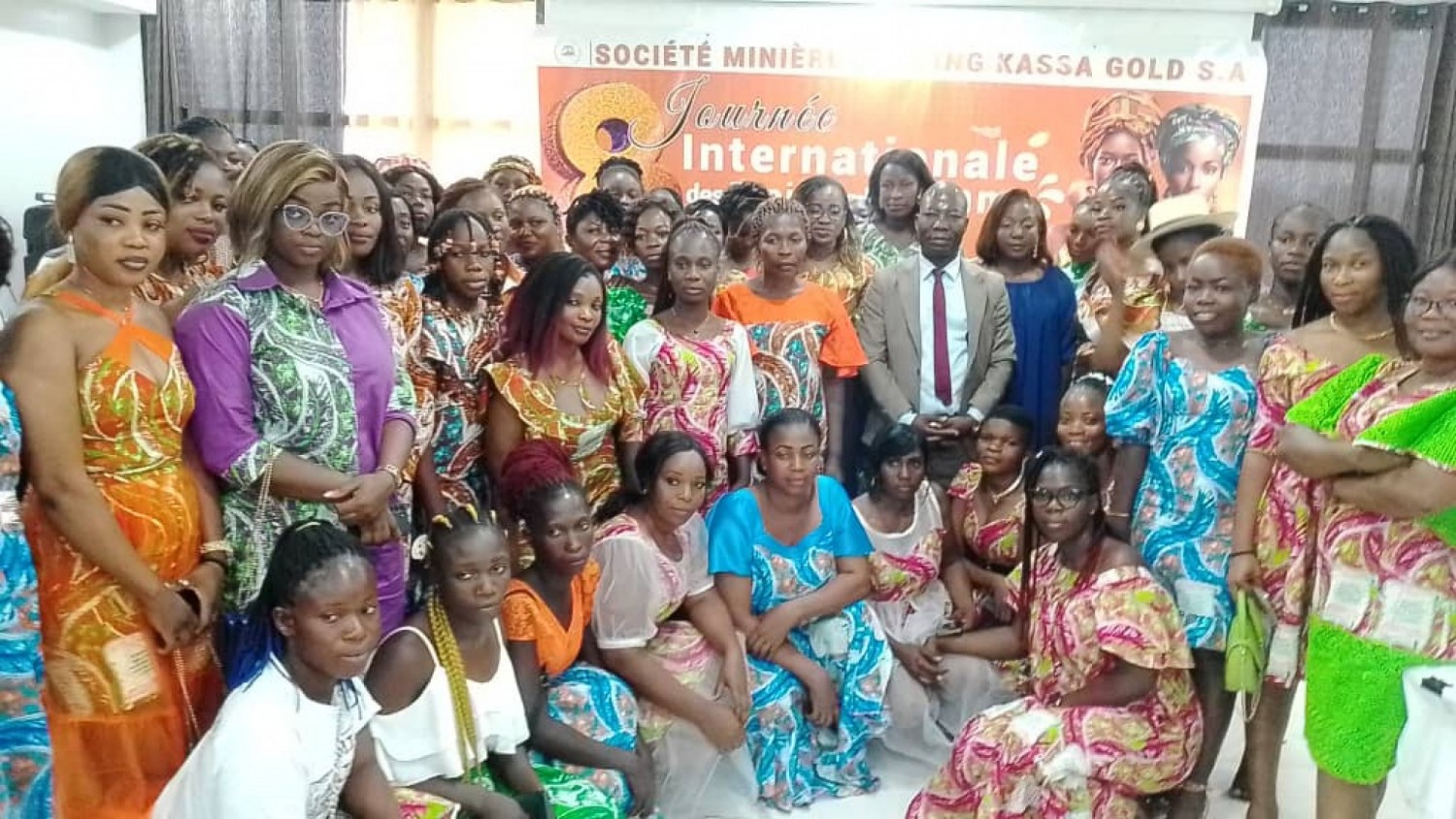 Côte d'Ivoire : JIF à Yamoussoukro, un patron offre un jour de congé aux femmes de son entreprise pour les magnifier