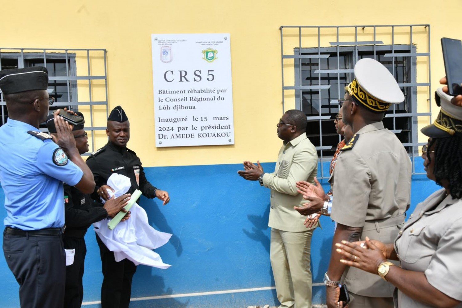 Côte d'Ivoire : Le Conseil Régional du Lôh-Djiboua réhabilite deux bâtiments de la  CRS à Divo