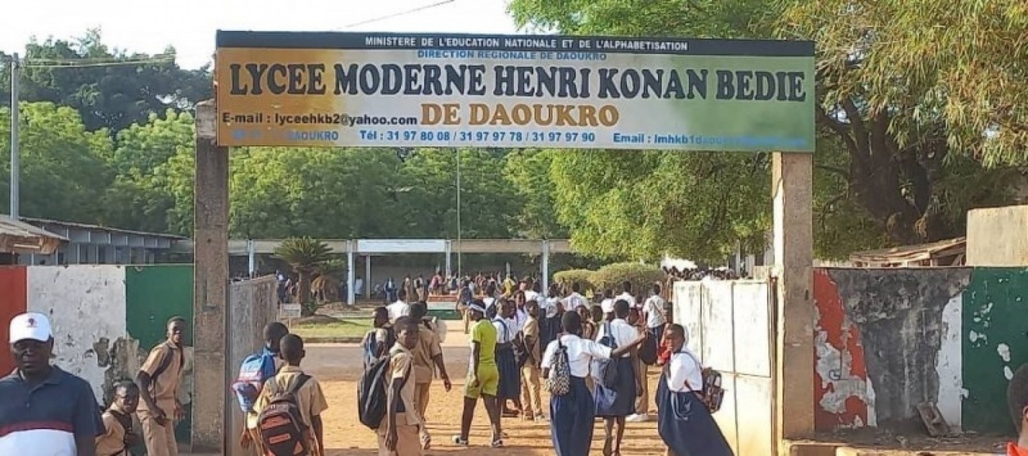 Côte d'Ivoire : Daoukro, les cours perturbés dans les lycées, les élèves délaissent les salles, voici les revendications des enseignants