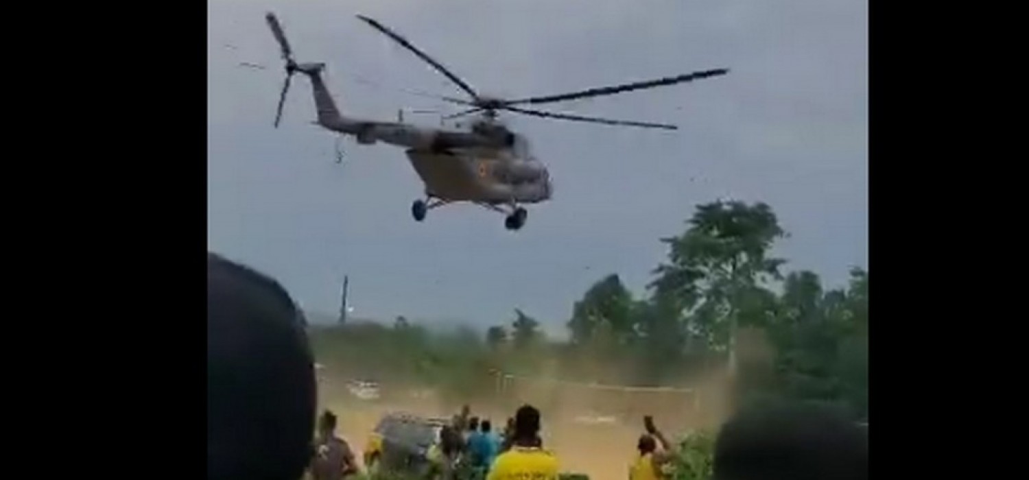 Ghana : Un hélicoptère de l'Armée frôle un crash et atterrit d'urgence à Bonsokrom, les passagers secourus