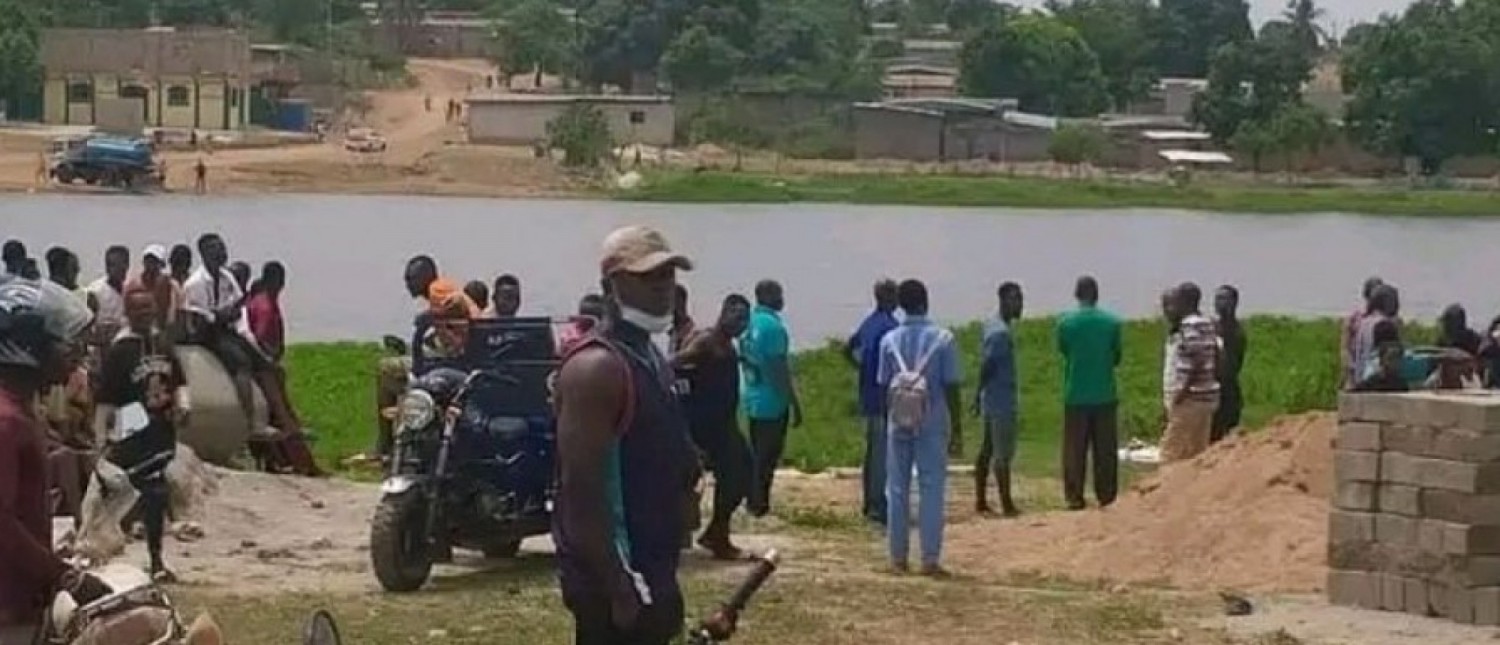 Côte d'Ivoire : Bouaké, le GSPM repêche les corps sans vie de deux élèves d'un barrage