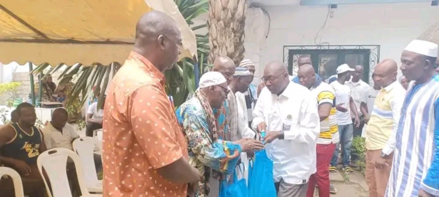 Côte d'Ivoire : Bouaké, des dons en vivres remis à des fidèles musulmans et chrétiens