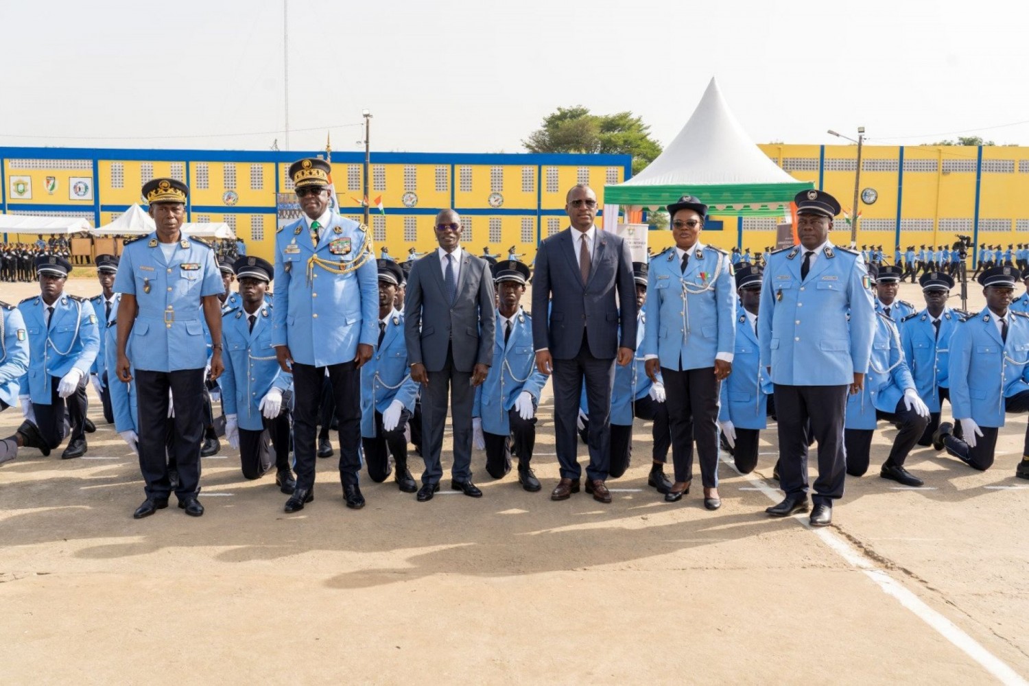 Côte d'Ivoire : 2 672 sous-officiers renforcent l'effectif de la police nationale