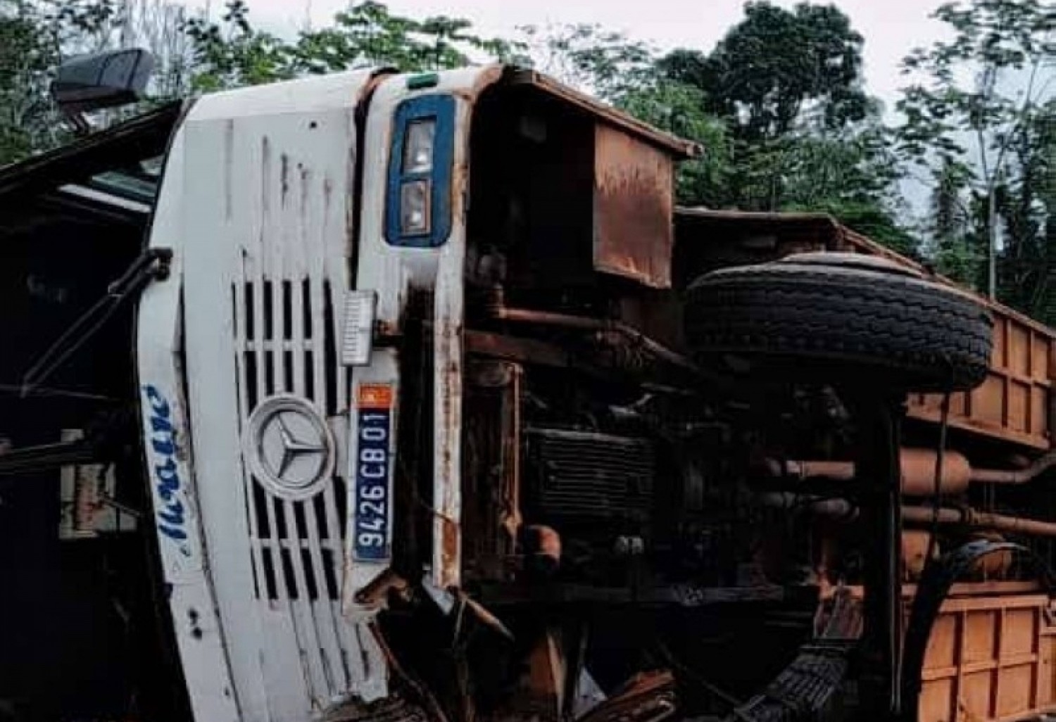 Côte d'Ivoire : Veille de Pâques tragique, 02 morts et des blessés dans un accident de car à Nzecrezessou