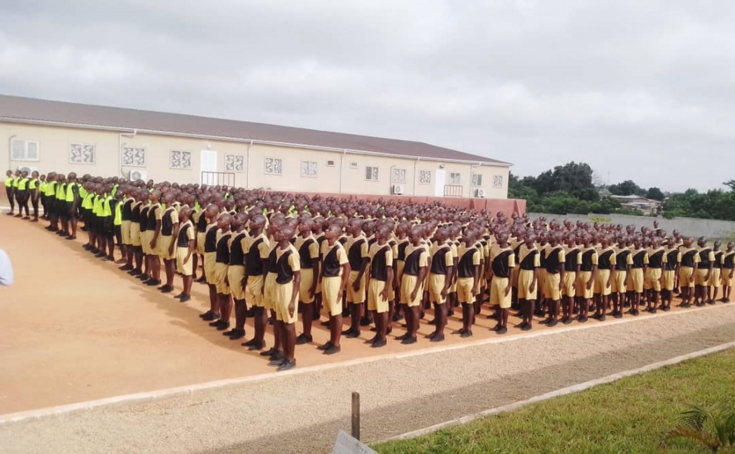 Côte d'Ivoire : Rentrée officielle à Bouaké de la 2e cohorte de 650 stagiaires dans les deux centres de service civique