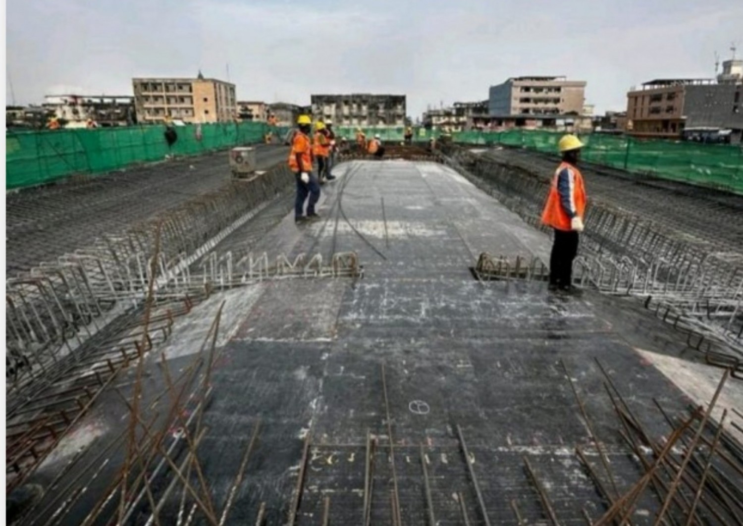 Côte d'Ivoire : 4è pont d'Abidjan, les travaux de construction de la dernière travée en cours