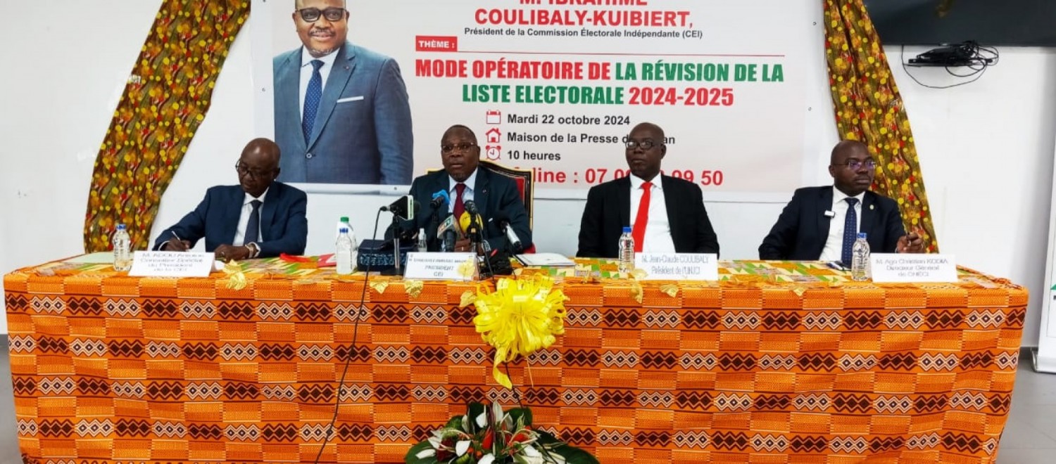 Côte dIvoire : Révision de la liste électorale, Coulibaly Kuibiert révèle : « Après 48 h, nous avons reçu 65 876 requérants, plus de 5 000 lieux n'en ont reçu aucun  »
