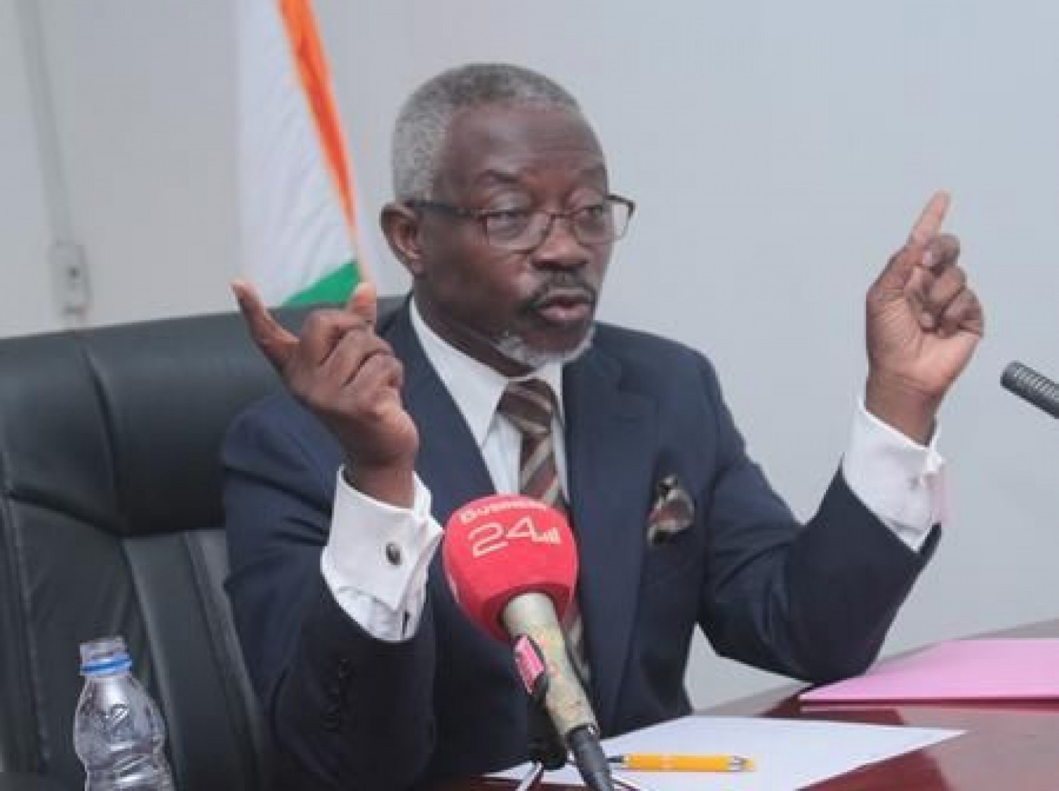 Côte d'Ivoire : Lamoussa Djinko, président du Renouveau Démocratique aux journalistes: “ Merci pour le rôle que vous jouez dans le renforcement de la démocratie”