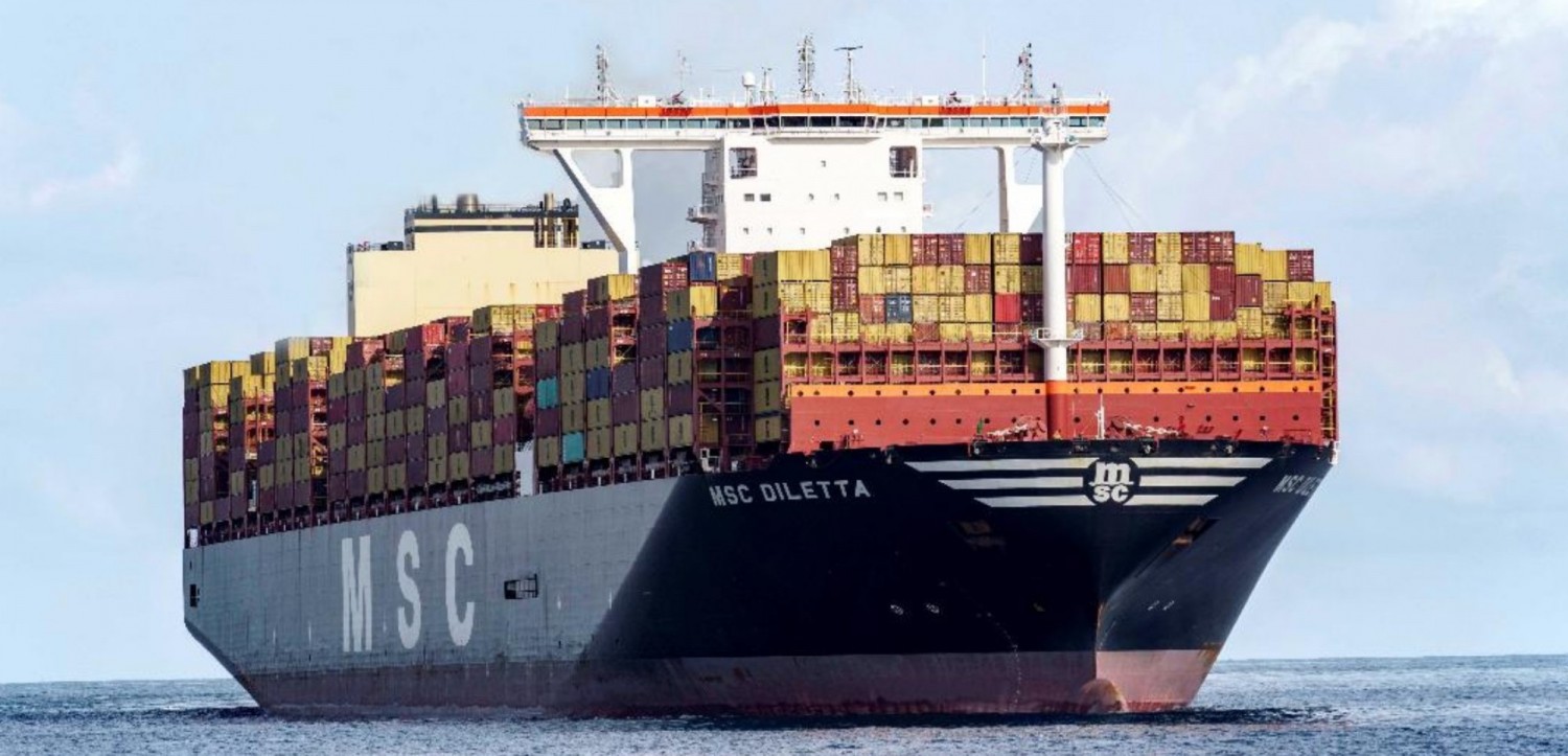 Côte d'Ivoire : MSC et Côte d'Ivoire Terminal accueillent, « Diletta » le plus grand navire de l'histoire du port d'Abidjan