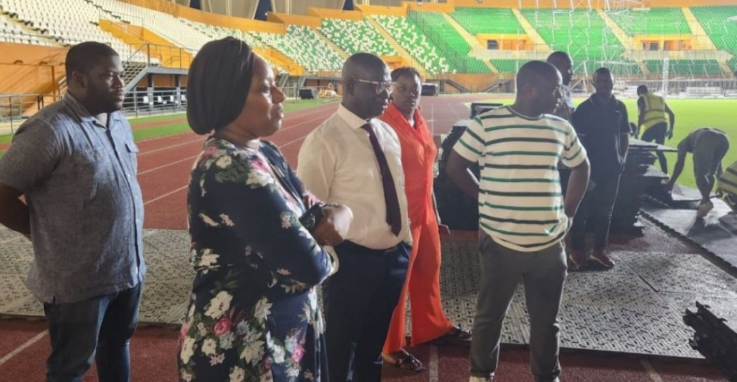 Côte d'Ivoire : Concert de Didi B samedi au Félicia, l'ONS va expérimenter les plaques de protection de pelouses pour préserver l'intégrité du gazon