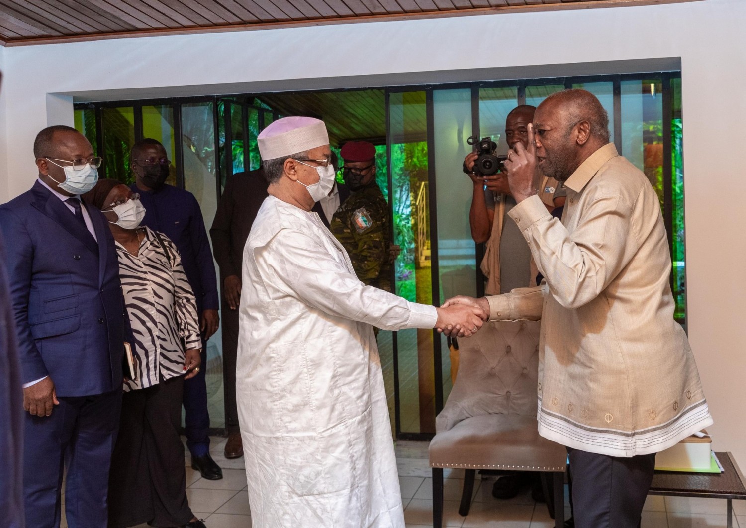 Côte d'Ivoire : Avant son adresse de ce jeudi, Gbagbo reçoit une délégation de l'Union africaine