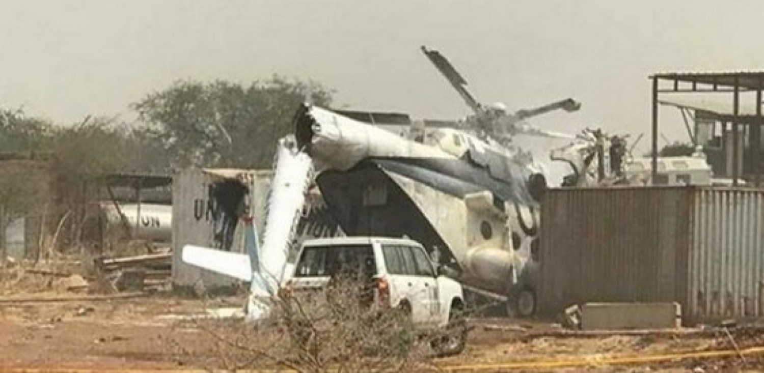 Somalie : Le crash de l'hélicoptère militaire ougandais fait cinq morts