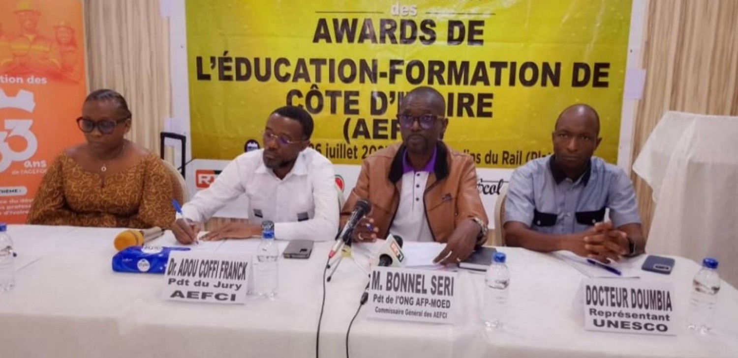 Côte d'Ivoire : Secteur éducation-formation, les meilleurs acteurs de l'année scolaire 2024-2025, célébrés à Abidjan