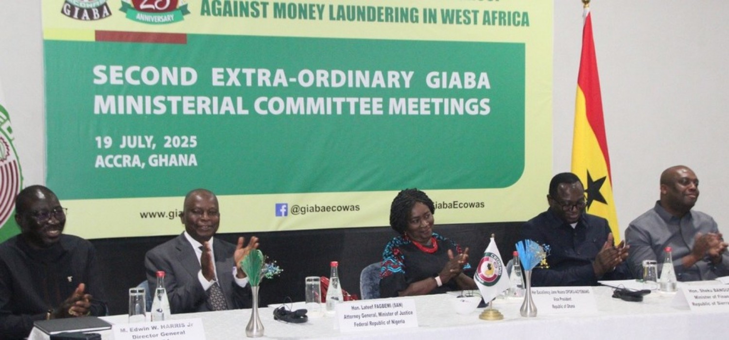 Cedeao :  Le GIABA mobilise les Représentants résidents contre le blanchiment d'argent et le financement du terrorisme