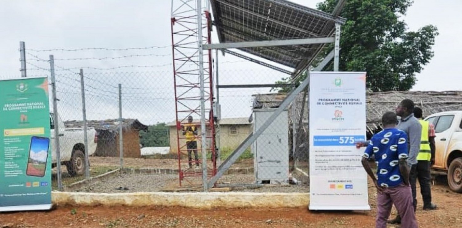 Côte d'Ivoire : Extension du réseau mobile et l'Internet haut débit aux zones rurales, mis en service des sites radioélectriques dans plusieurs localités