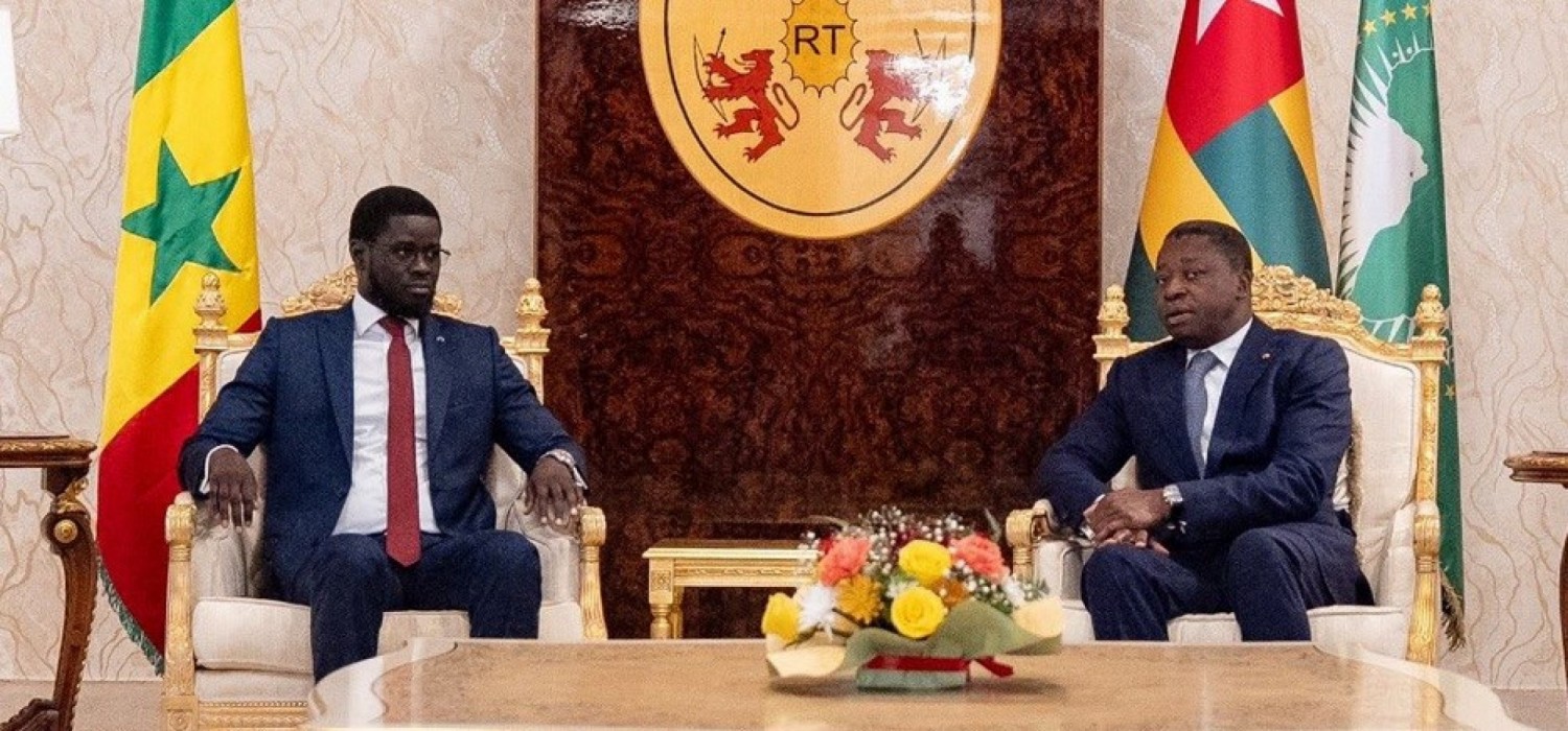Togo-Sénégal :  Faure Gnassingbé et Diomaye Faye discutent de coopération, défis sécuritaires et partenariat