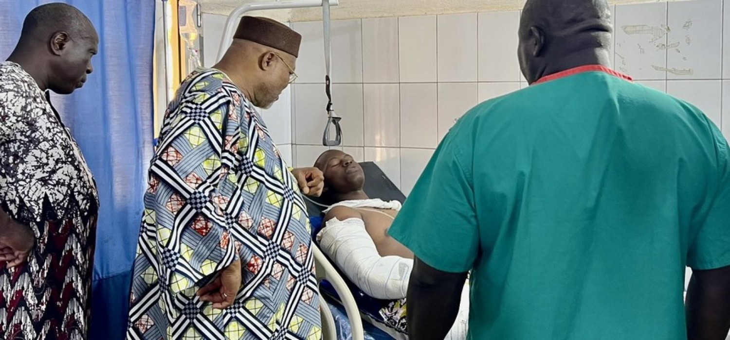 Togo : Accident d'un minibus à Tchindique au nord, des morts et des blessés, secours