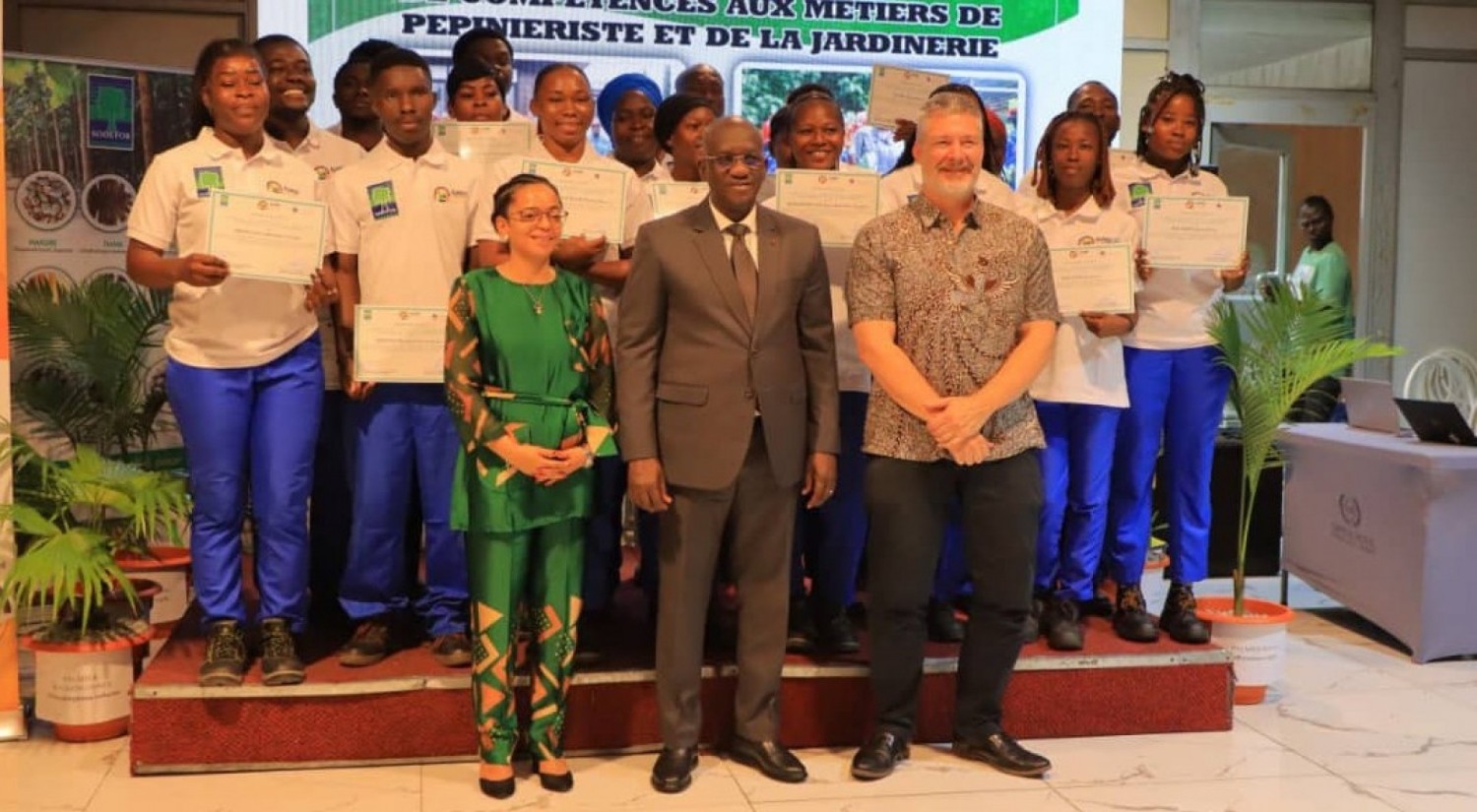 Côte d'Ivoire : Convention MCC-SODEFOR, 31 jeunes reçoivent leurs certificats de compétences en pépiniéristes et de jardinerie