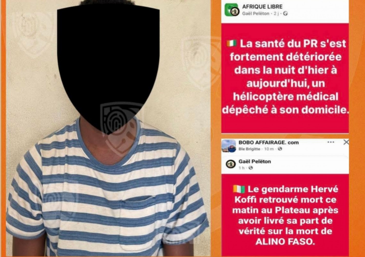 Côte d'Ivoire : Diffusion de fausses nouvelles, l'auteur de la rumeur sur le président identifié et arrêté