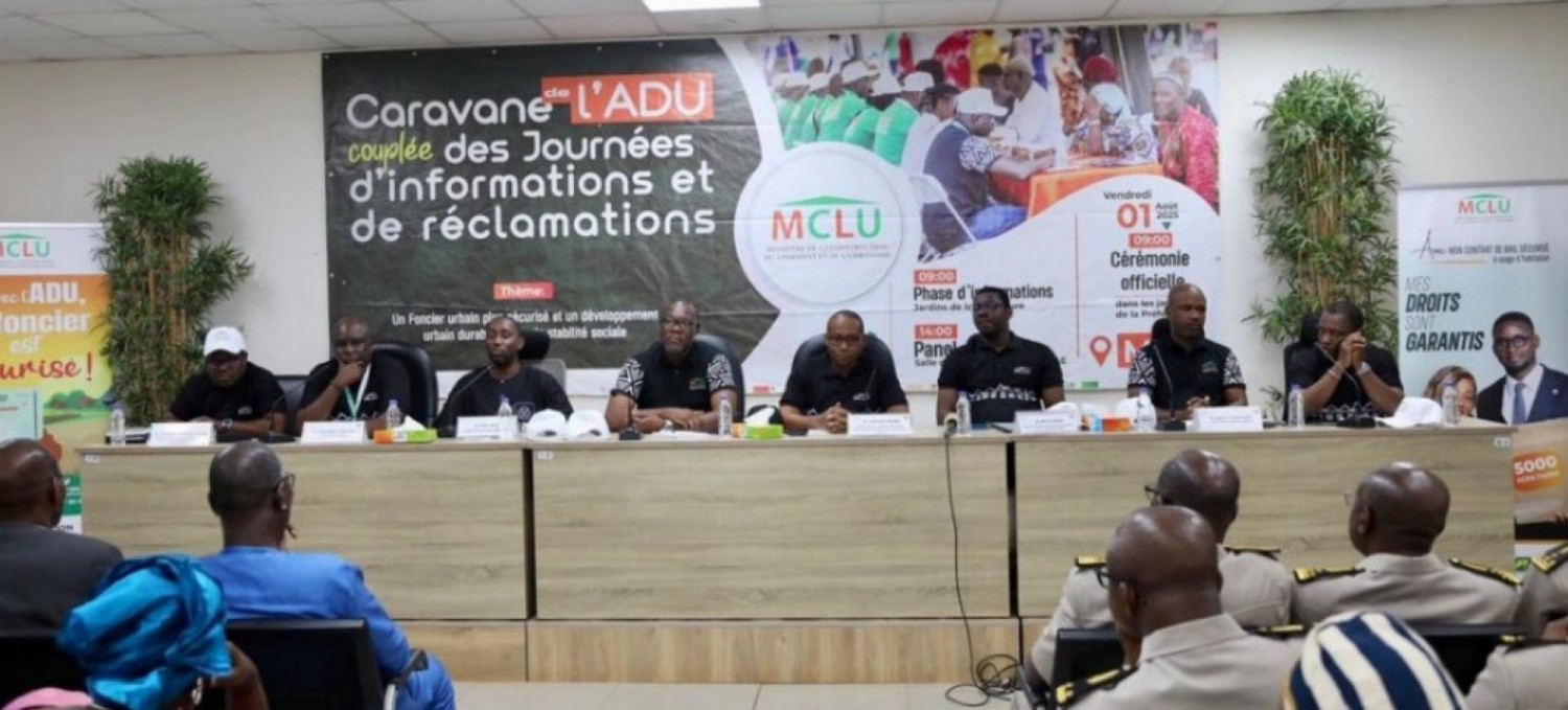 Côte d'Ivoire : La 4e Caravane de ADU atterit à Man, un dialogue direct entre les populations et les experts du MCLU