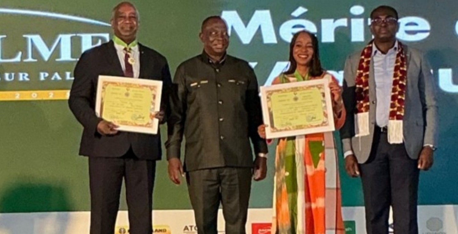 Côte d'Ivoire : Aly Touré décoré Commandeur de l'Ordre du Mérite Agricole pour service rendu à la Nation par Kobenan Kouassi Adjoumani au nom du chef de l'Etat