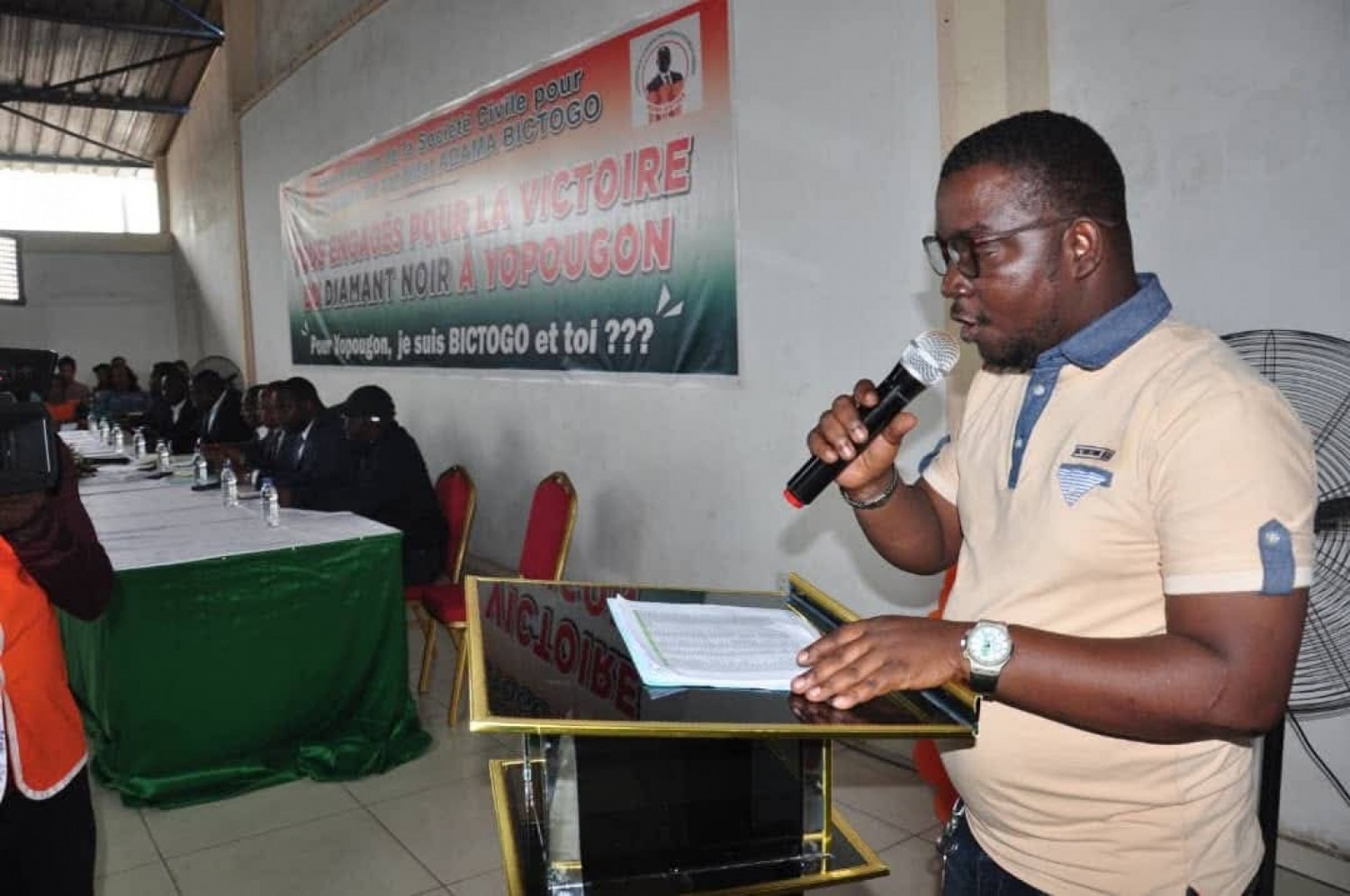 Côte d'Ivoire : Yopougon, Diabagaté Youssouf dénonce les violences et appelle la jeunesse à la responsabilité