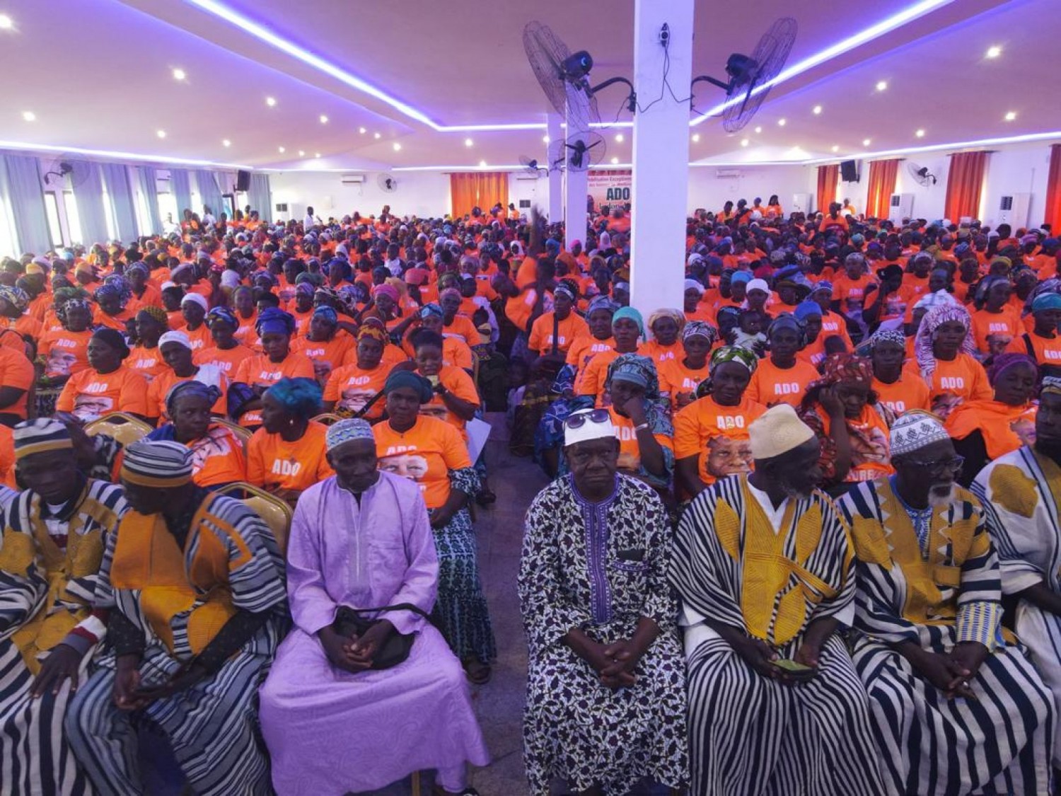 Côte d'Ivoire : Mankono, des chefs coutumiers et des femmes s'engagent à soutenir le président Ouattara à la présidentielle de 2025