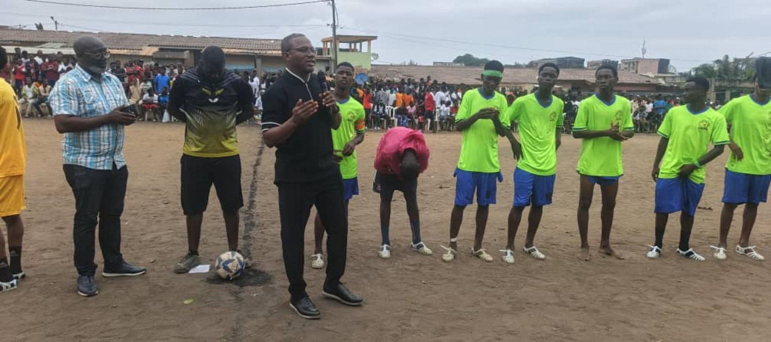 Côte d'Ivoire : Élections 2025, quand le ballon rond devient un message de paix à Yopougon Niangon Nord