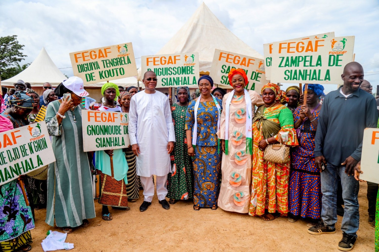 Côte d'Ivoire : Gbon célèbre la femme et investit dans l'avenir de la Bagoué