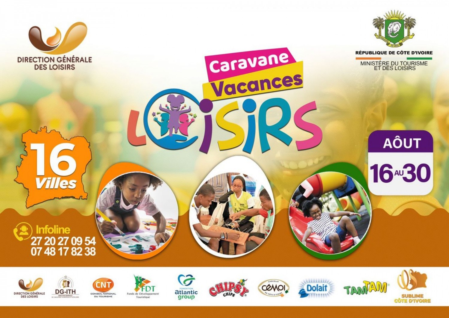 Côte d'Ivoire : Caravane vacances loisirs 2025, le Gouvernement offre 15 jours de gaieté et d'évasion aux populations du pays profond