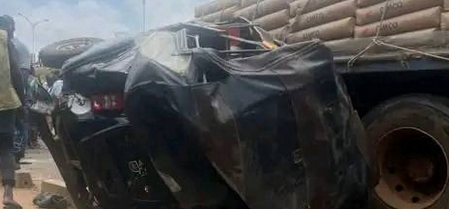 Togo :  Grave accident sur la RN1 à Agoè-Nyivé, bilan et enquête