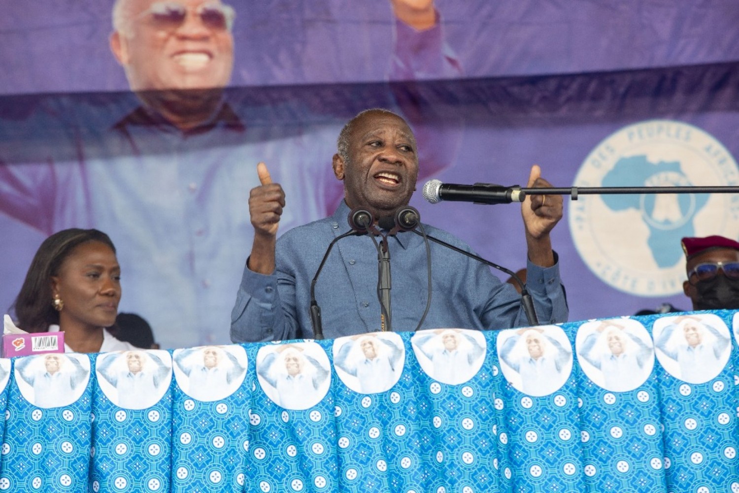 Côte d'Ivoire : 2025 en ligne de mire, Gbagbo défie le pouvoir depuis Yopougon « Je refuse, il n'y aura pas de 4ᵉ mandat ! »