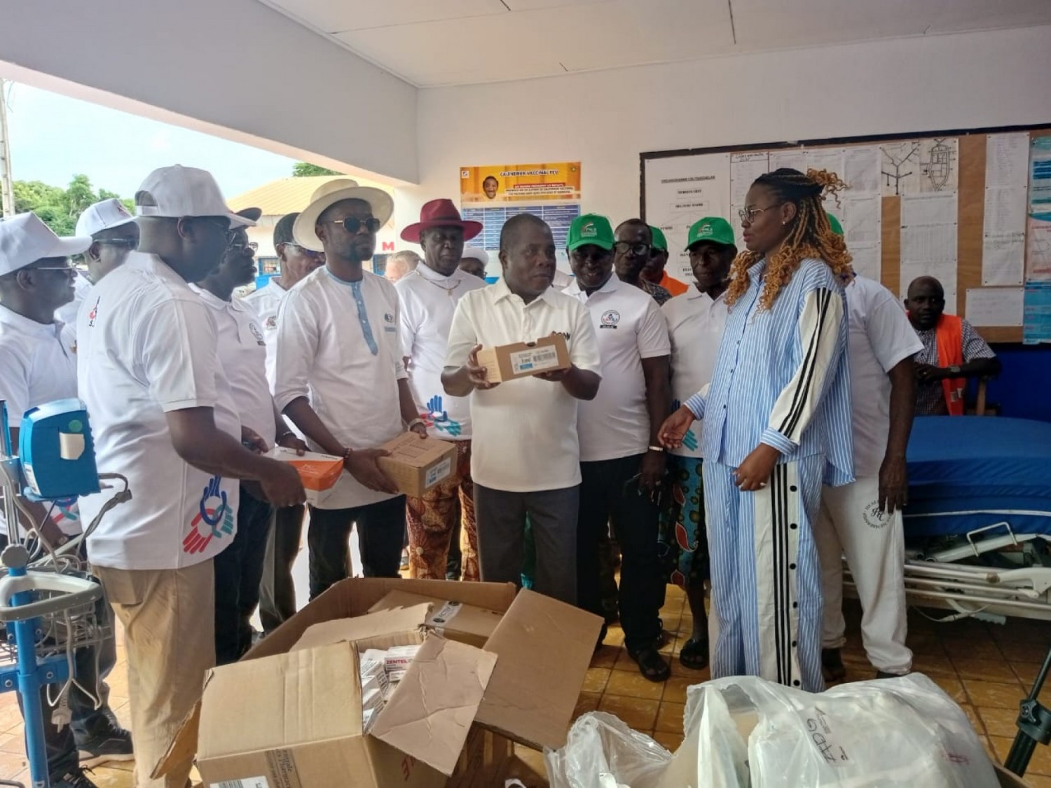 Côte d'Ivoire : Tanguelan, le Centre de santé réhabilité et modernisé grâce à la mutuelle de développement équipé de 5 lits électriques médicalisés