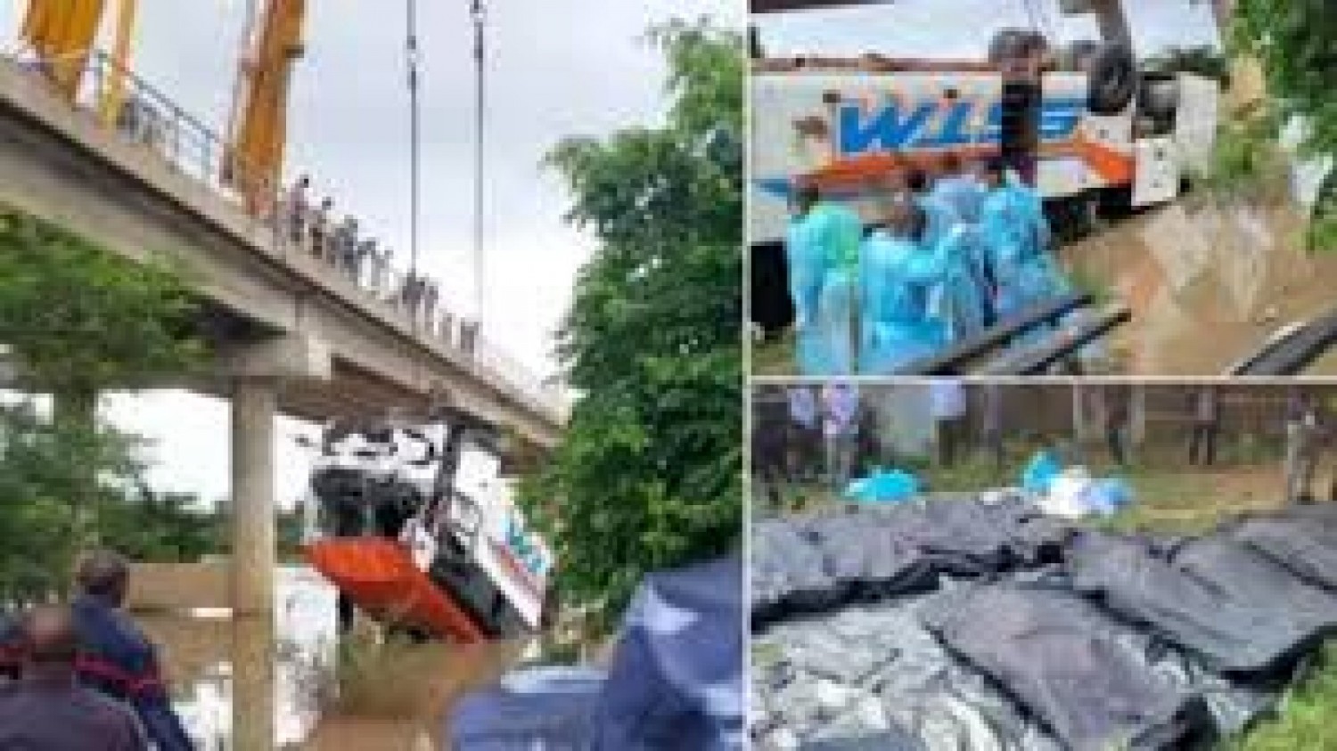 Bénin : 27 morts et 9 rescapés dans un accident d'autocar à Thio, 16 disparus recherchés