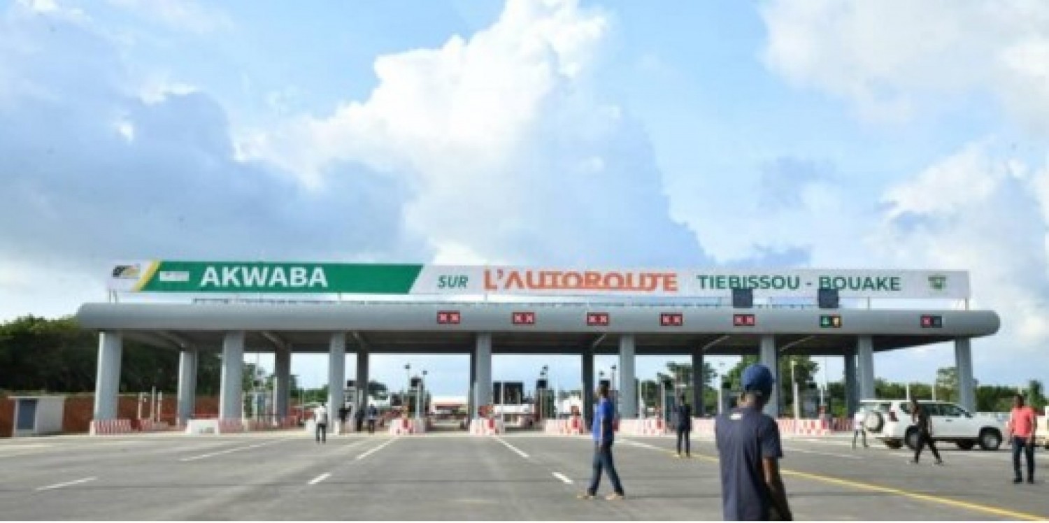 Côte d'Ivoire : Infrastructures routières, les travaux de rénovation d'un pont sur l'autoroute du Nord sens Tiébissou-Bouaké sont en cours
