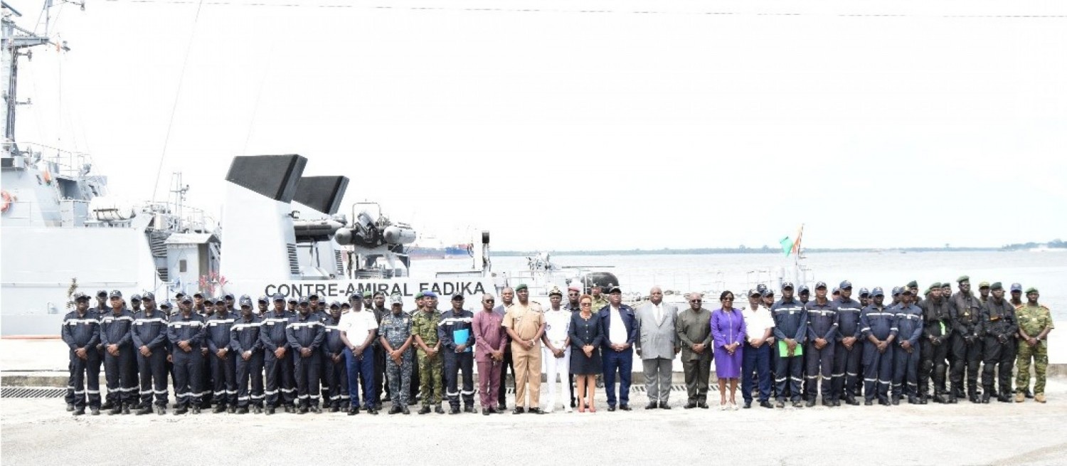 Côte d'Ivoire : Opération maritime régionale « Anouanzé 2025 », le Vice-Amiral N'Guessan Kouamé Célestin Chef d'Etat-Major de la Marine nationale relève les cinq objectifs