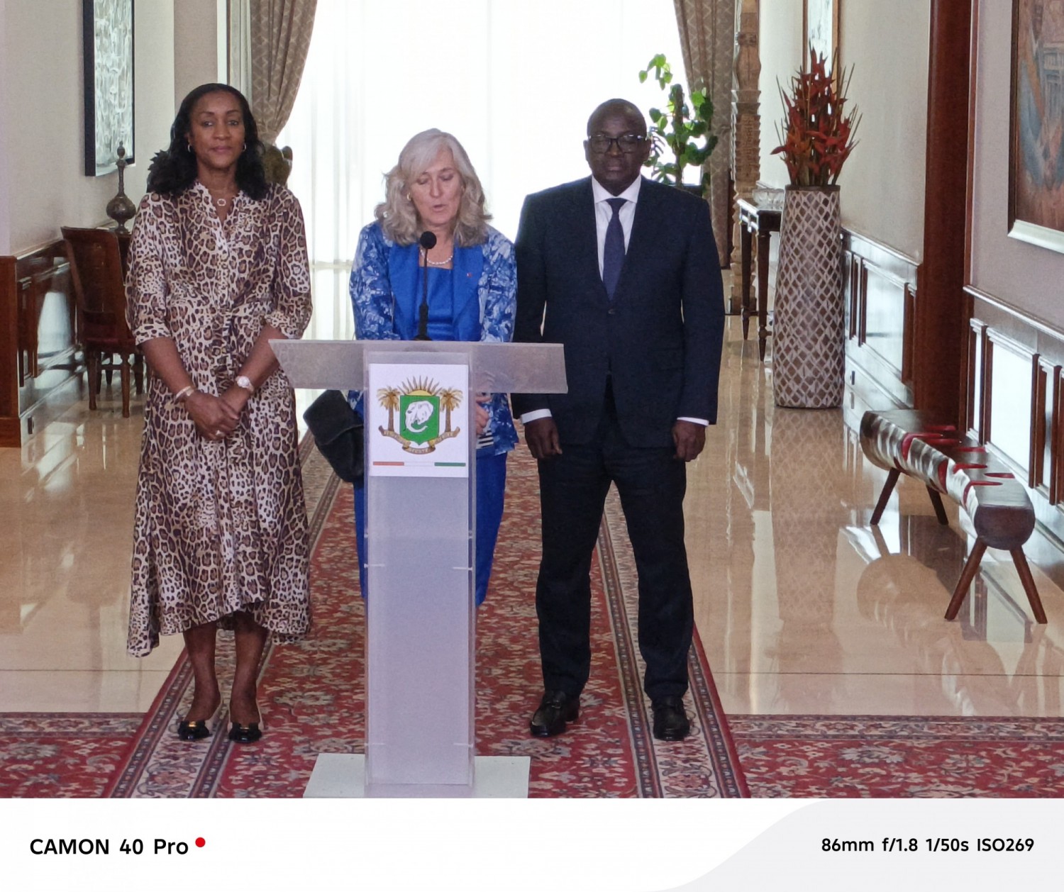 Côte d'Ivoire : Fin de mission, l'ambassadrice de l'Union européenne salue une coopération «  excellente » avec Abidjan