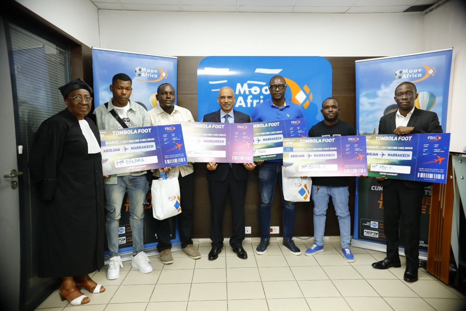 Côte d'Ivoire : Moov Africa CI fait rêver ses abonnés avec la Tombola Foot