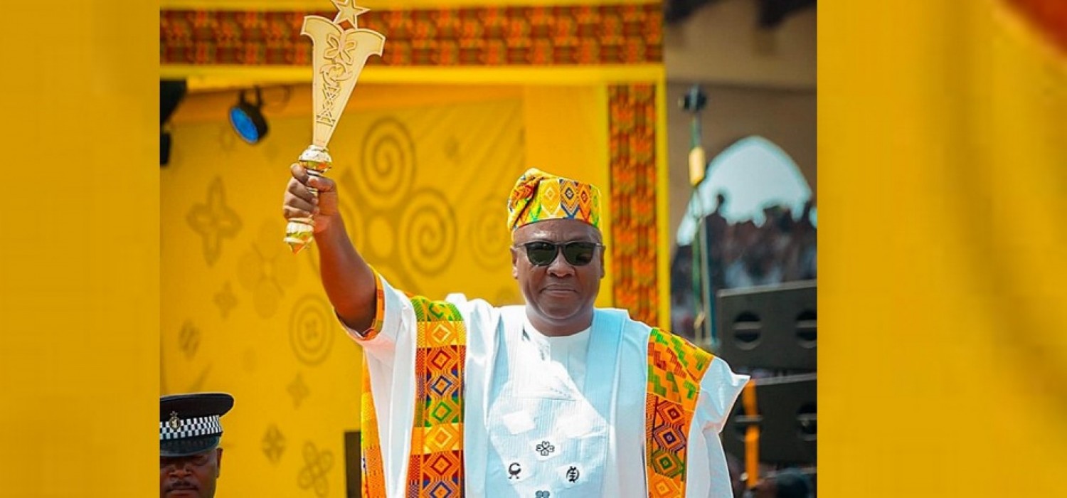 Ghana :  Limite du mandat présidentiel, Mahama s'engage à ne pas se représenter en 2028