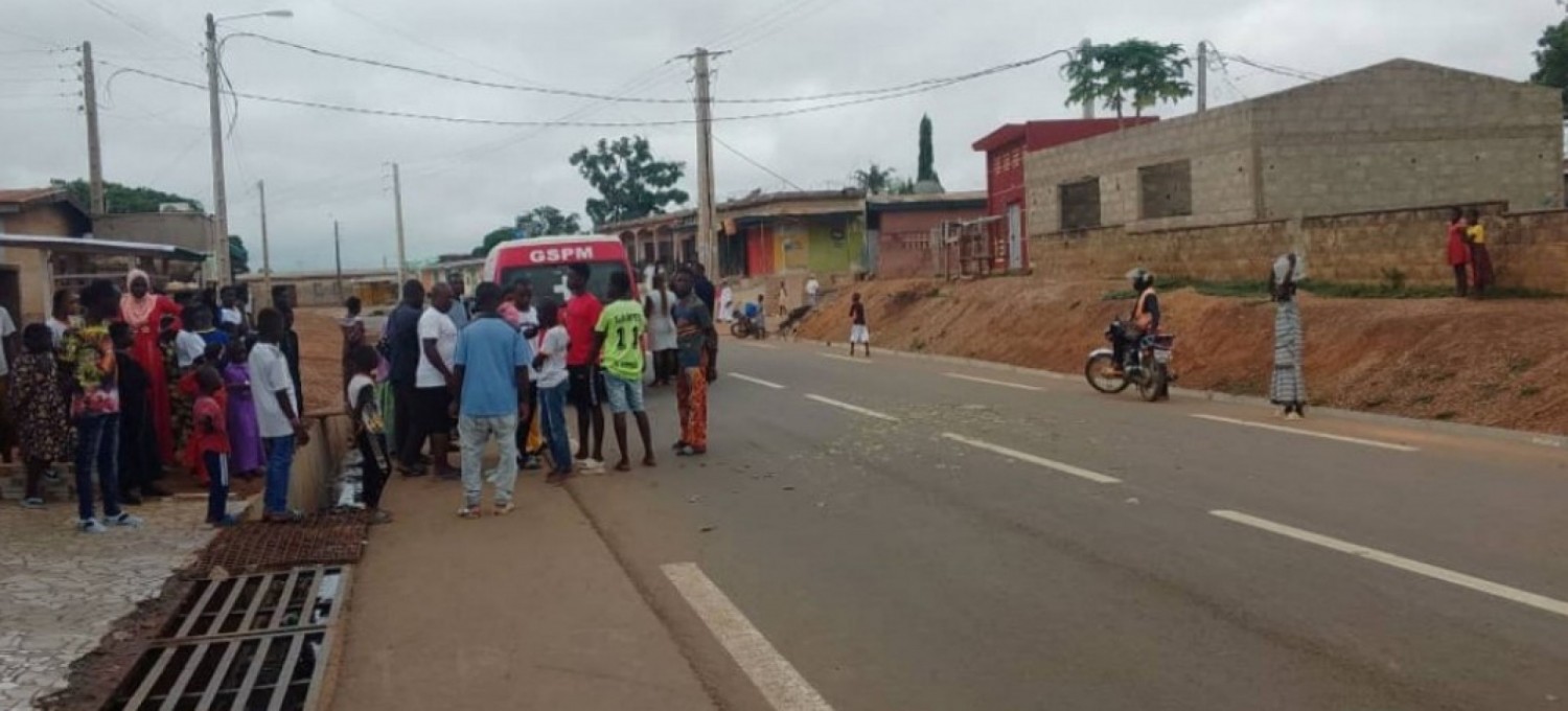 Côte d'Ivoire : Bouaké, combien de morts attendus sur l'axe ENI - Belleville 1 carrefour petit marché - Petit camp avant d'y installer des dos d'âne ?
