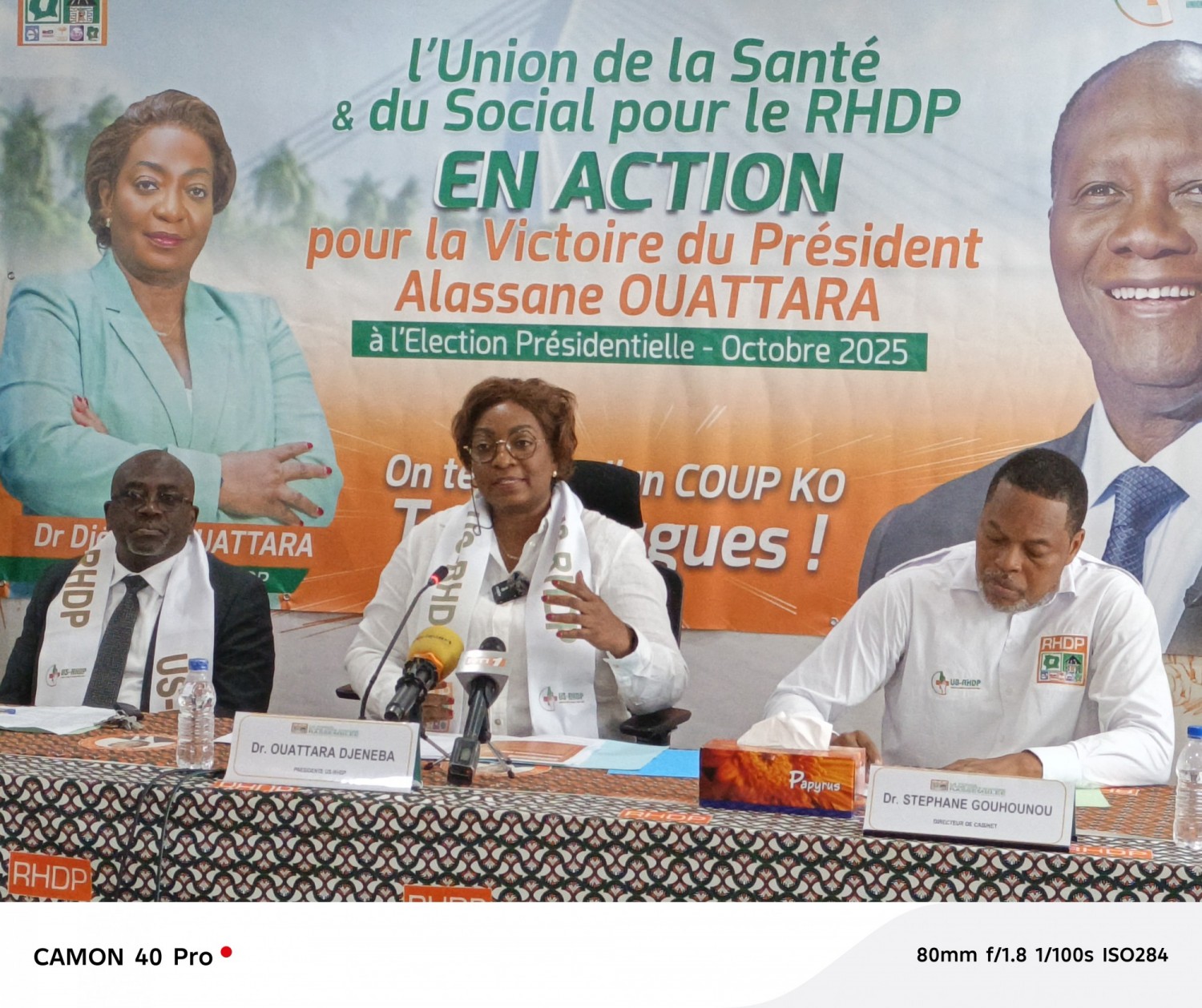 Côte d'Ivoire: Présidentielle 2025, le secteur Santé-Social en ordre de bataille derrière Alassane Ouattara